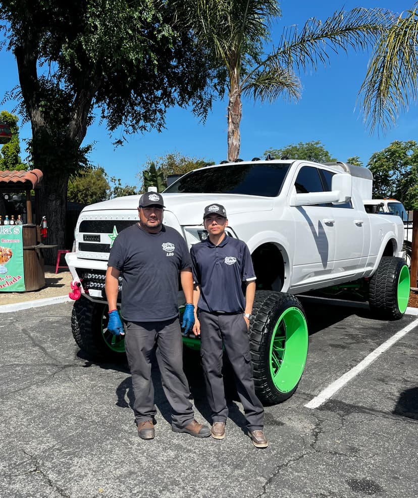 Picture of Family running the car detailing business in the San Jose Area